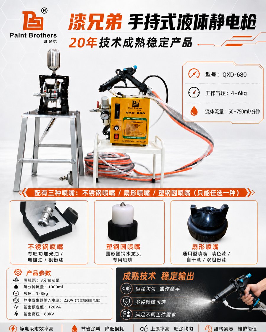 手持式液体静电枪 QXD-680